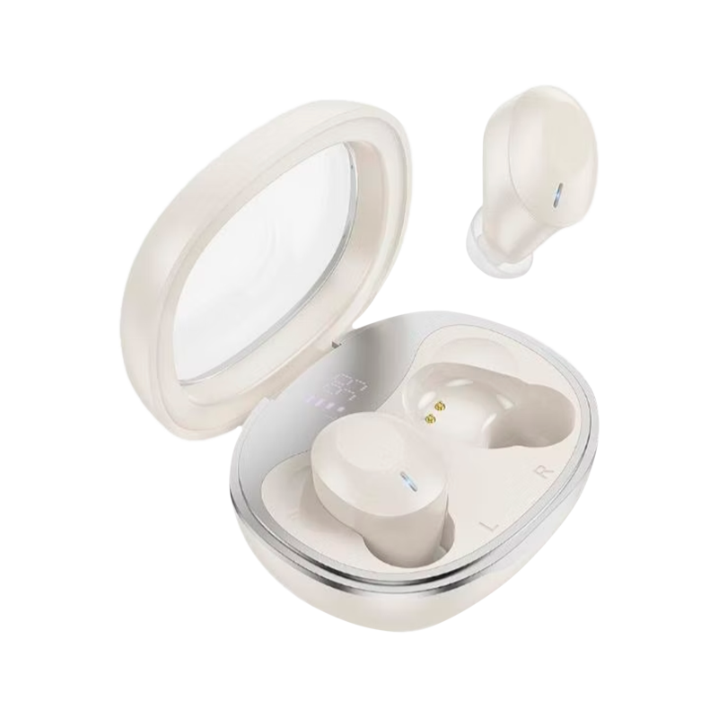 Наушники внутриканальные HOCO EQ3 bluetooth 5.3 с микр. молочный (1/14/140)