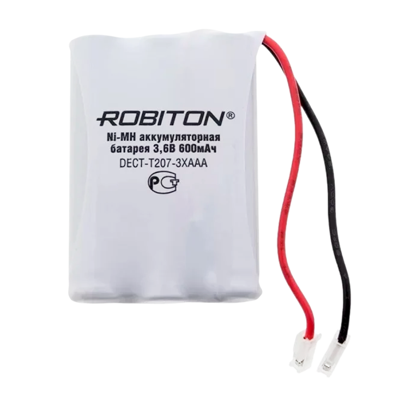 Аккумулятор ROBITON DECT-T207-3XAAA PH1 (1/15/300)