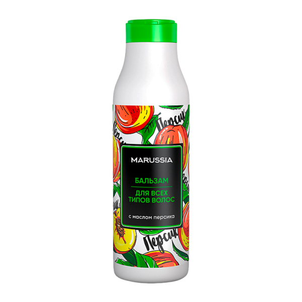 Маруся бальзам д\всех тип. волос с маслом персика 400 мл.--9