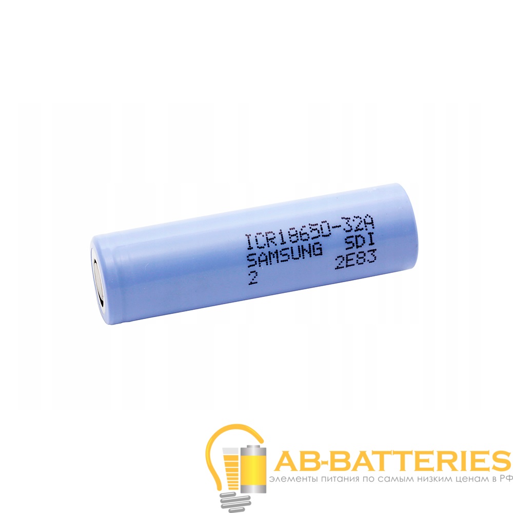 Аккумулятор Li-ion Samsung 18650 bulk 3200mAh с защитой (1/100/192)