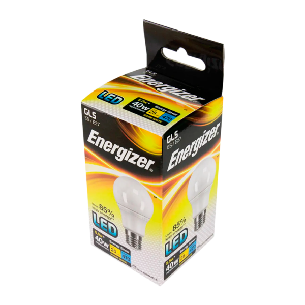 Лампа светодиодная Energizer GLS E27 5.5W 3000К 220-240V шар S8617 матовая (1/12/72)