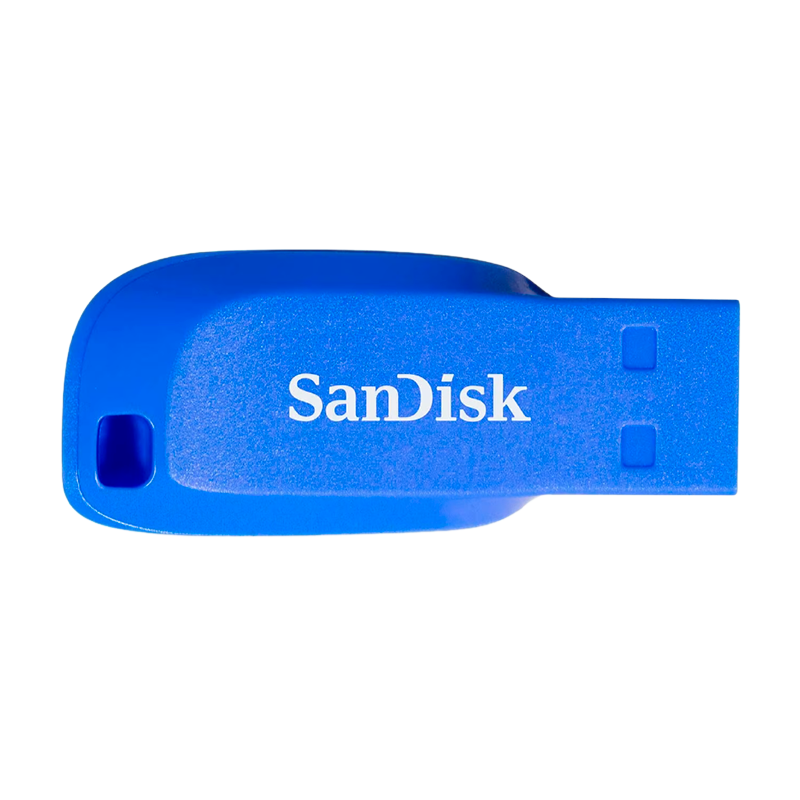 Флеш-накопитель SanDisk Cruzer Blade CZ50 64GB USB2.0 пластик синий