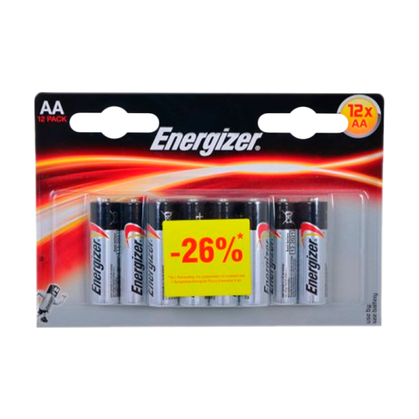 Батарейка Energizer Classic LR6 AA BL12 Alkaline 1.5V (12/72)