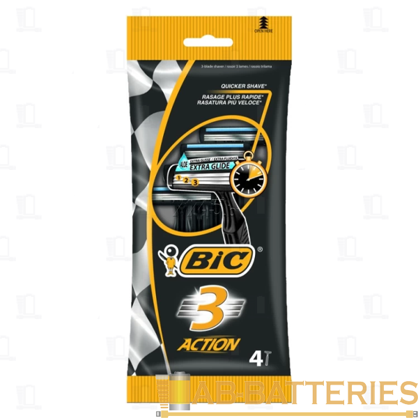 Бритва Kodak ULTRA Disposable Razor 3 лезвия 3 кассеты плавающая головка (1/24/96)