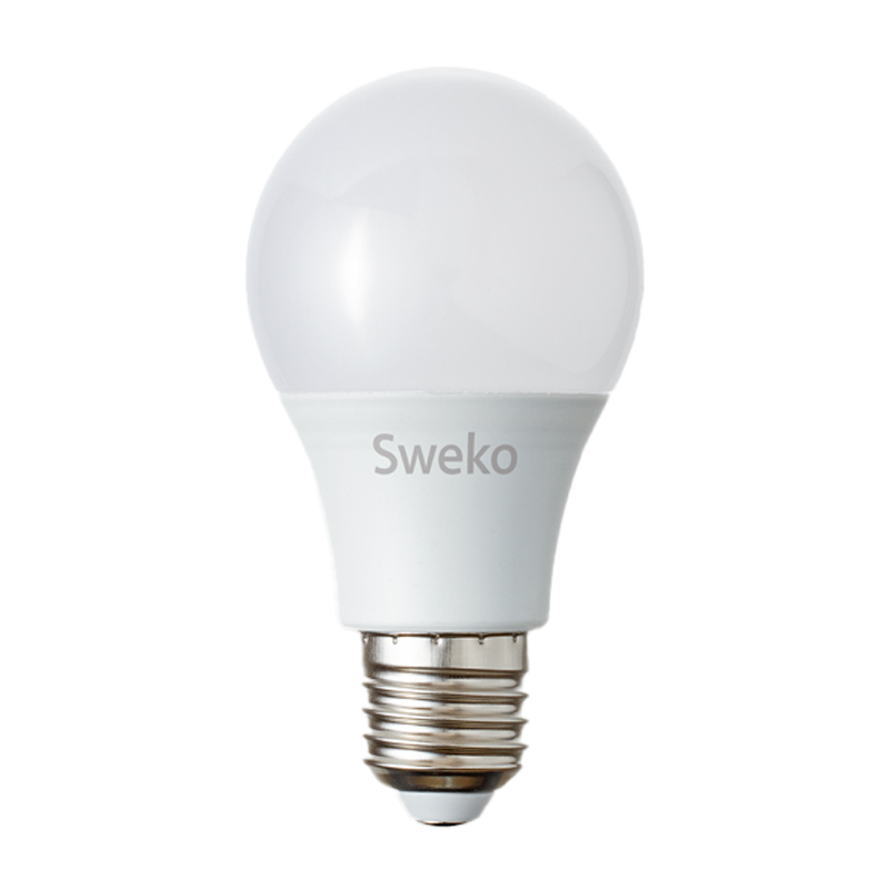 Лампа светодиодная Sweko A60 E27 13W 4000К 230V груша (1/5/100)