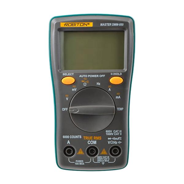 Мультиметр ROBITON MASTER DMM-850