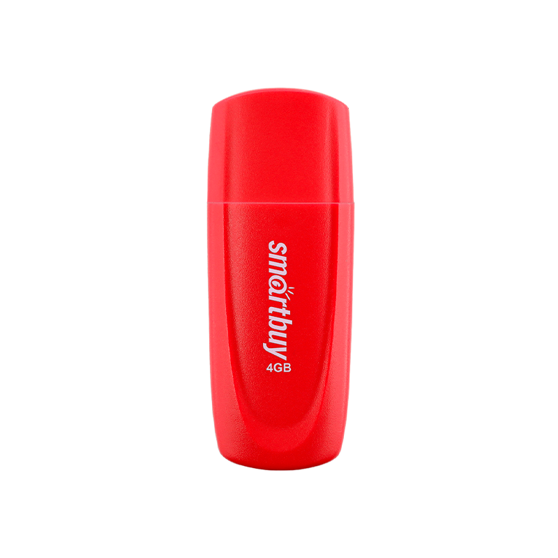 Флеш-накопитель Smartbuy Scout 4GB USB2.0 пластик красный