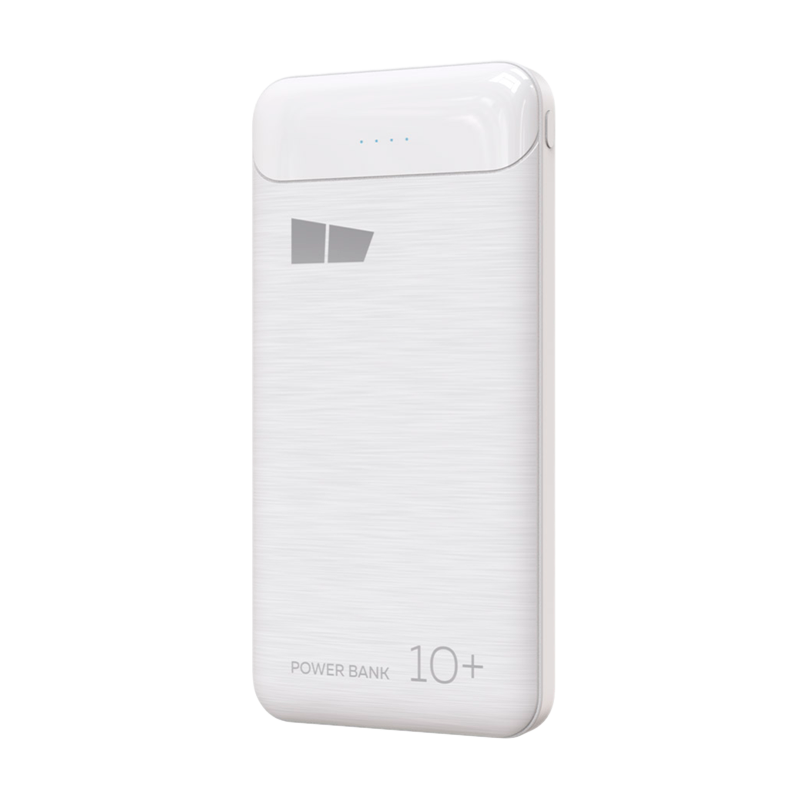 Внешний аккумулятор MORE CHOICE PB33-10 10000mAh 2.1A 2USB белый
