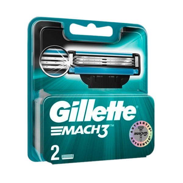 Сменные кассеты Gillette MACH3 3 лезвия 1шт. (цена за 1 шт) (1/10)