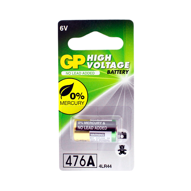 Батарейка GP 4LR44/476/28A BL1 Alkaline 6V (1/10/600)