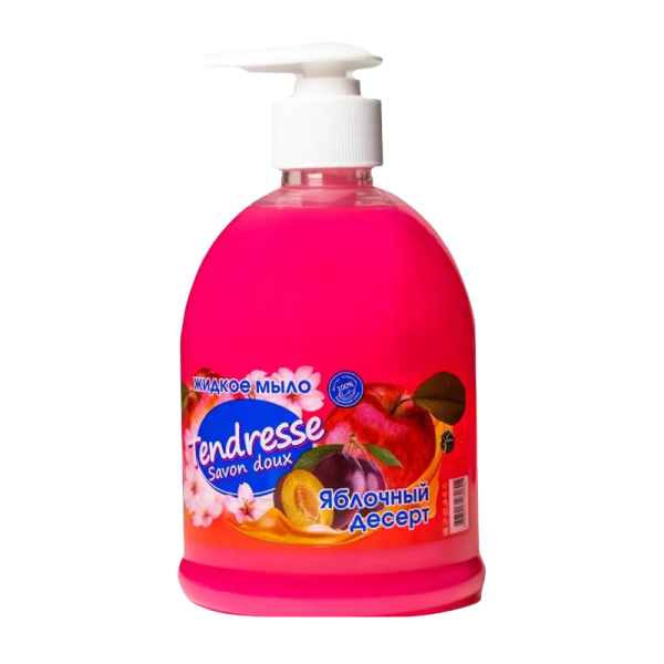 Жидкое мыло для рук Tendresse Яблочный десерт 500мл бутылка (1/6/56)