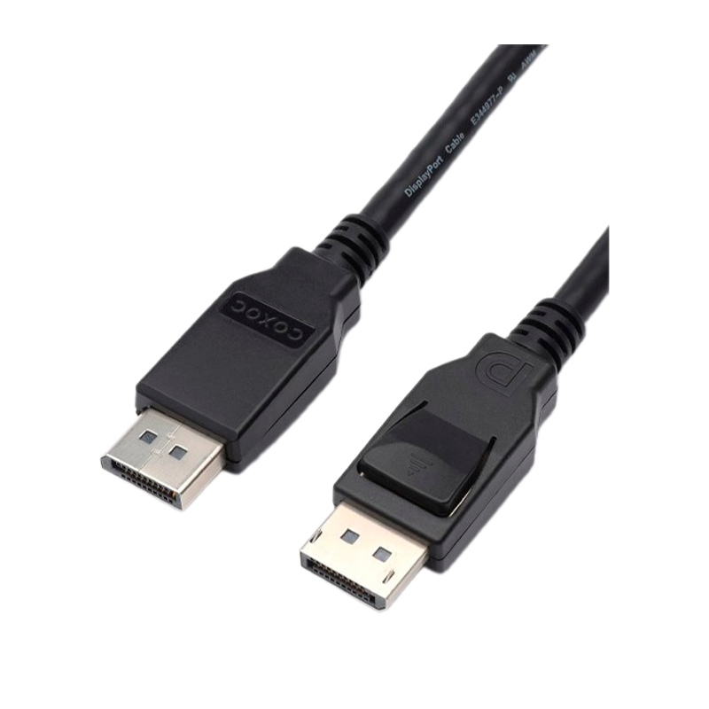 Кабель Atcom AT6121 DisplayPort (m)-DisplayPort (m) 1.8м силикон ver.1.4 черный в пакете (1/100)