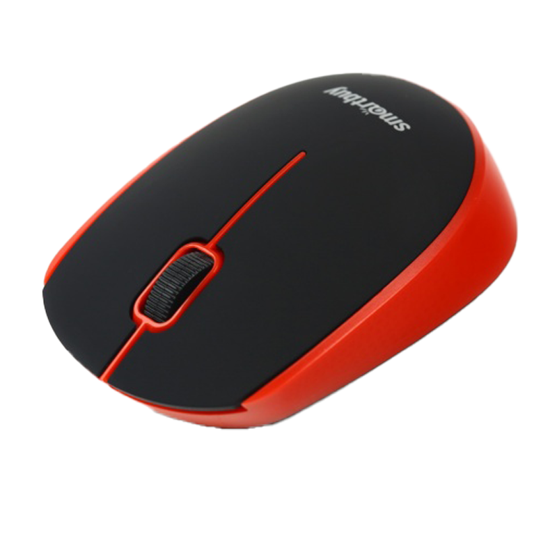 Мышь беспроводная Smartbuy 368AG ONE классическая USB черный красный (1/40)