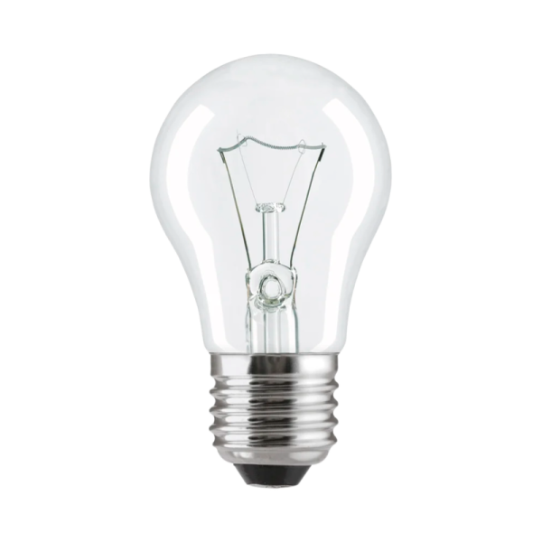 Лампа накаливания General Electric E27 100W 230V груша 50мм прозрачная