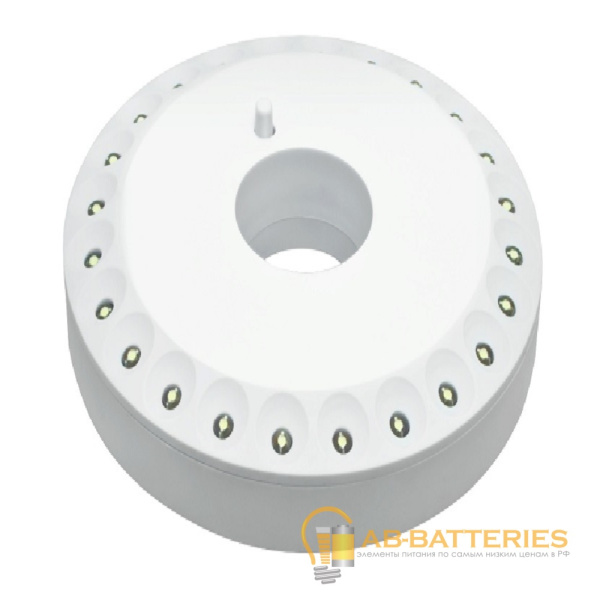 Фонарь туристический Navigator NPT-CA06 48LED от батареек IP33 диск белый (1/12/72)
