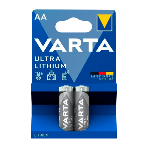 Батарейка Varta ULTRA FR6 AA BL2 Lithium 1.5V (6106) (2/20/200)