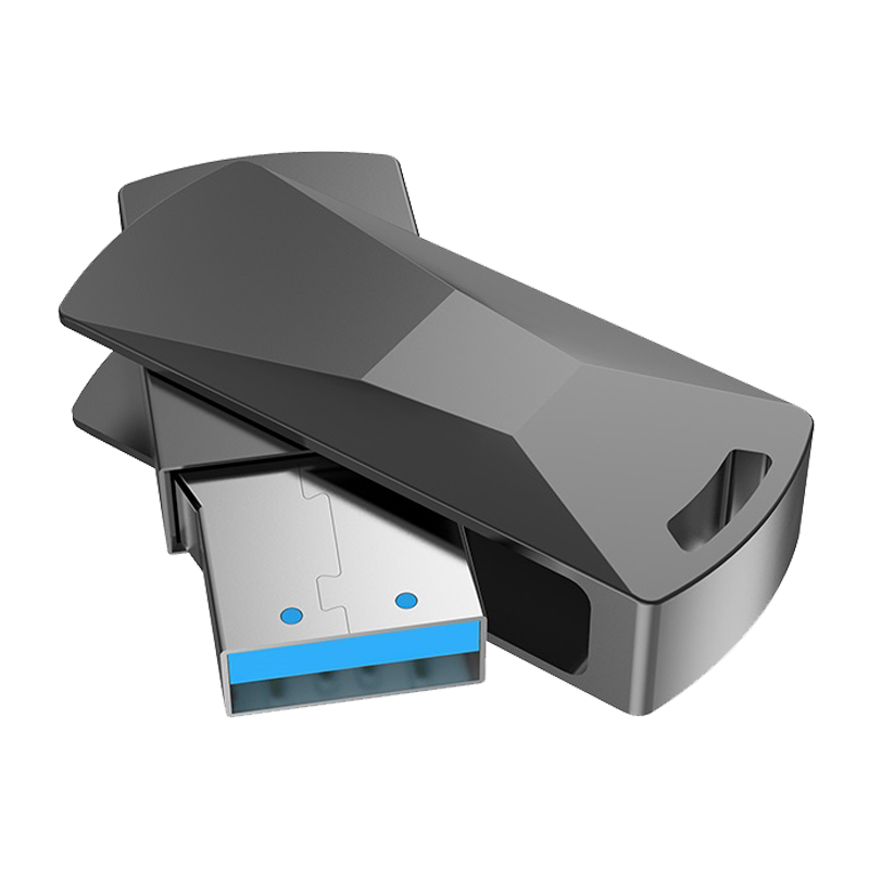 Флеш-накопитель HOCO UD5 64GB USB3.0 металл серебряный