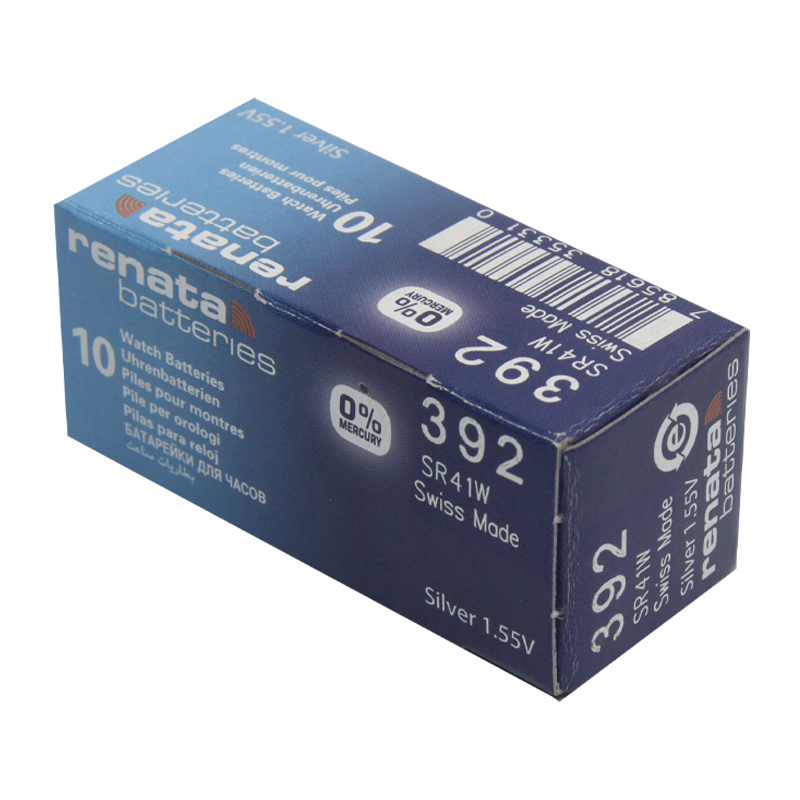 Батарейка Renata 392 (SR41W) Silver Oxide 1.55V (1/10/100)
