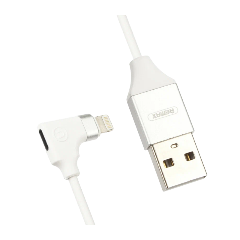 USB кабель REMAX RL-LA01&nbsp;&nbsp;(IPhone 5/6/7/SE) (1M, 2.1A) Белый