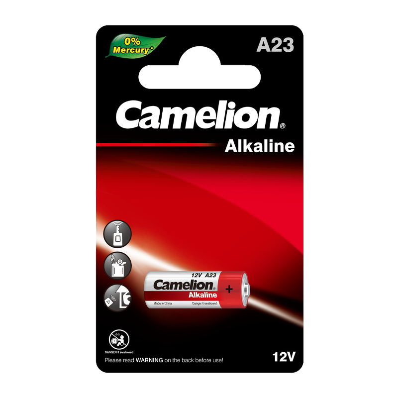 Батарейка Camelion LR23/V23GA/A23/MN21 BL1 Alkaline 12V 0%Hg (1/20/900)