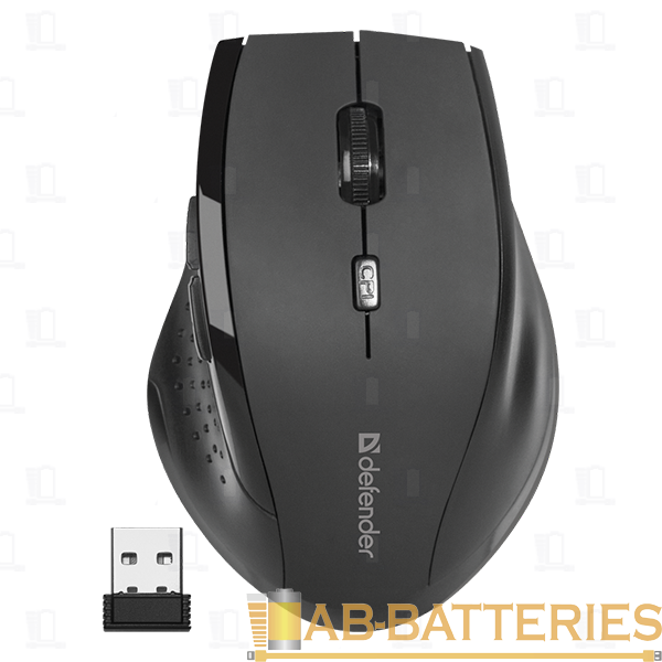 Мышь беспроводная Defender MM-365 Accura классическая USB черный (1/40)