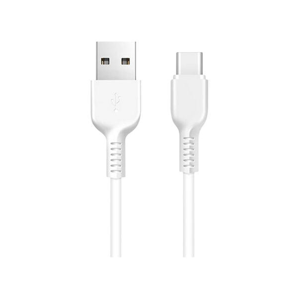 Кабель HOCO X20 USB (m)-Type-C (m) 2.0м 2.0A ПВХ белый (1/30/300)