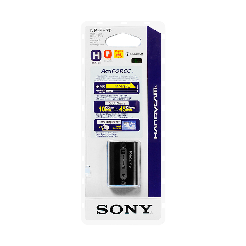 Аккумулятор Sony NP-FH70 Li-ion 1800mAh
