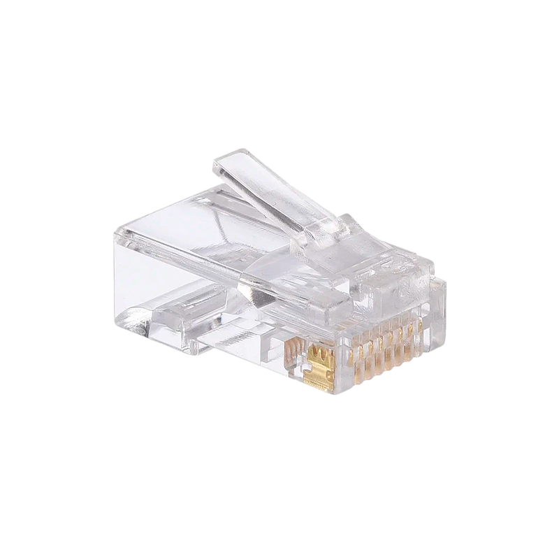 Коннектор GoPower RJ-45 (m) кат.5е (цена за упаковку) 100шт. в пакете (1/25)