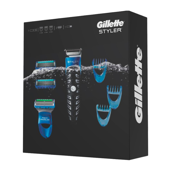 Набор Gillette FUSION Proglide STYLER +3 кассеты