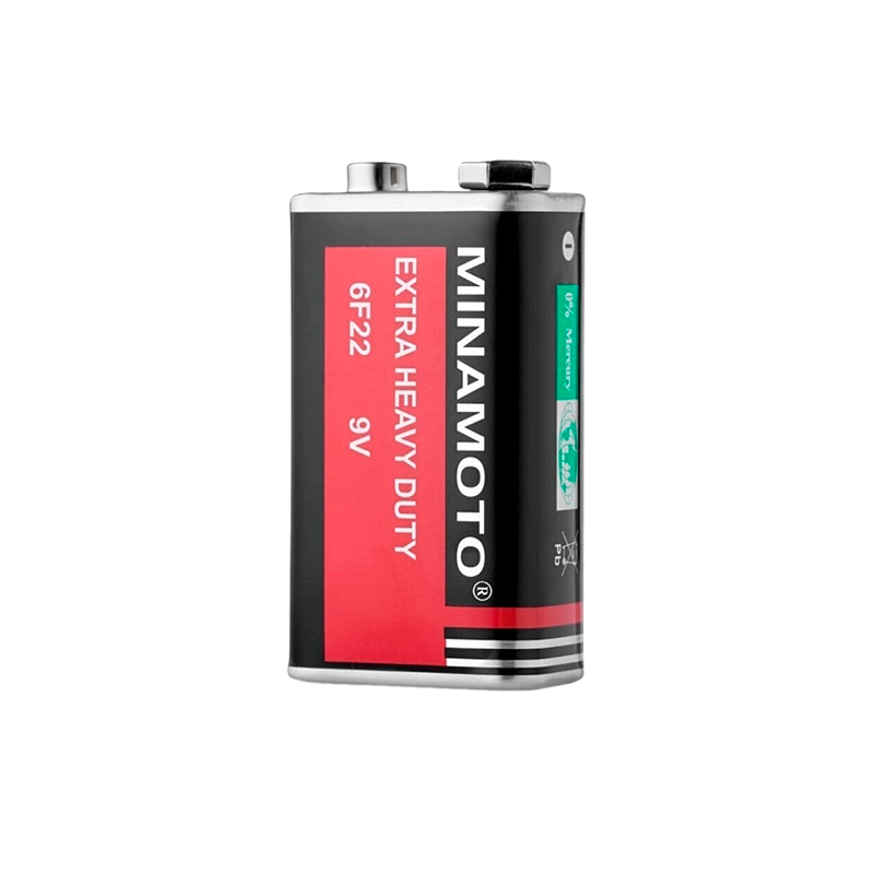Батарейка Minamoto Крона 6F22 Shrink 1 Heavy Duty 9V (1/10/400)