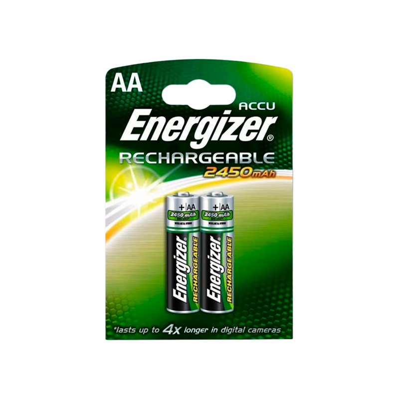 Аккумулятор предзаряженный RTU Energizer HR6 AA BL2 NI-MH 2450mAh