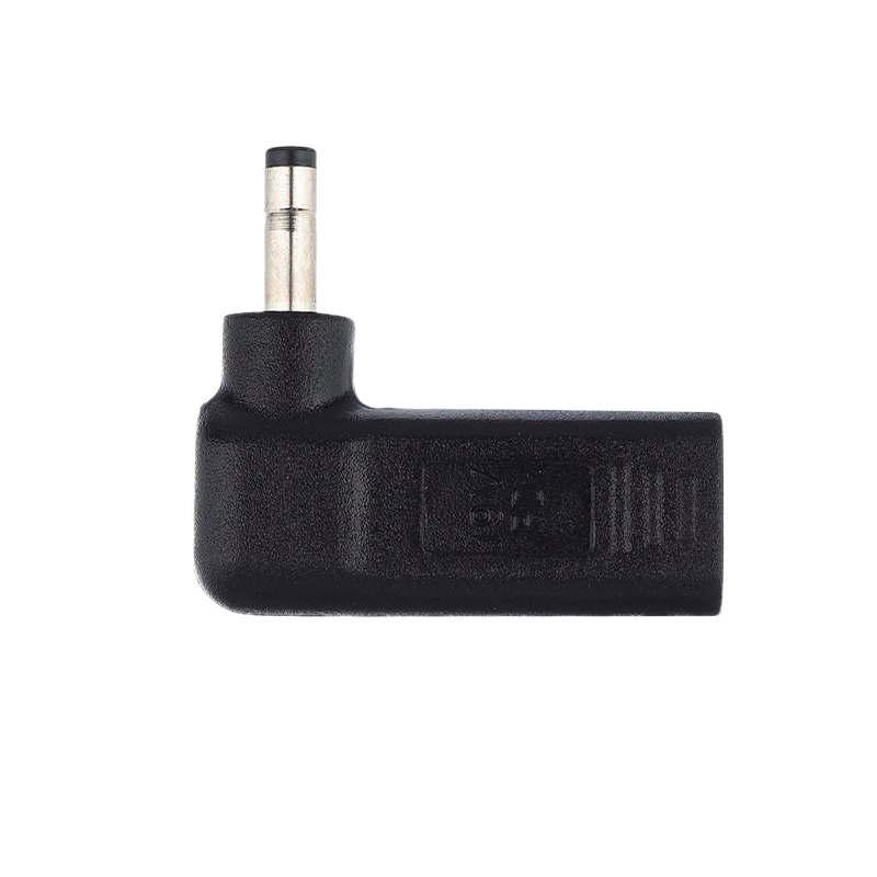 Адаптер GoPower Type-C (m)-4.0x1.7mm (m) черный
