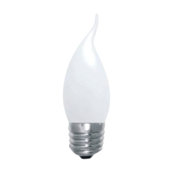 Лампа накаливания Feron E27 60W 170-265V свеча на ветру матовая