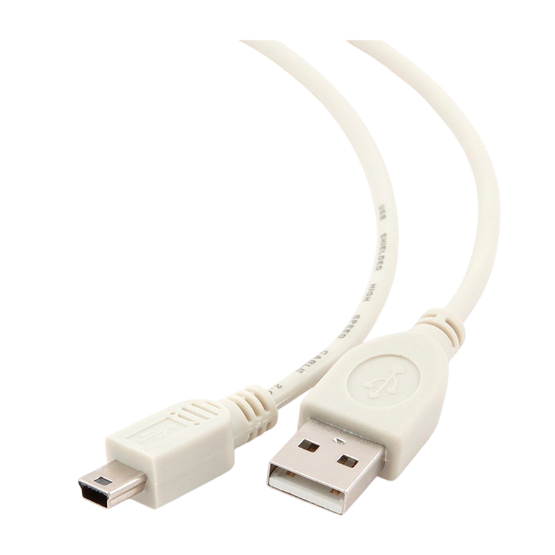 Кабель Smartbuy K-640 USB (m)-miniUSB (m) 1.8м 2.1A силикон прозрачный (1/200)
