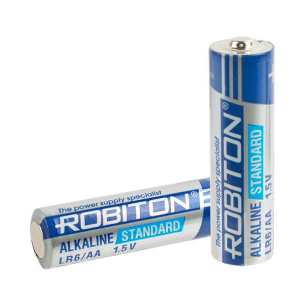 Батарейка ROBITON STANDARD LR6 BULK500, в упак 500 шт (500/1000)
