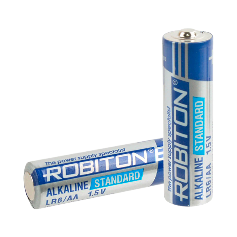 Батарейка ROBITON STANDARD LR6 BULK500, в упак 500 шт (500/1000)