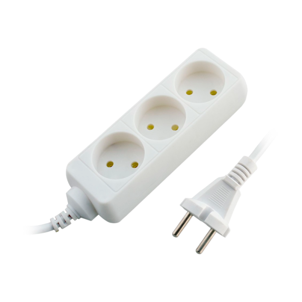 Удлинитель Старт S 3р.Б/З 10A 3.0м 2x0.75мм² IP20 белый (1/20)