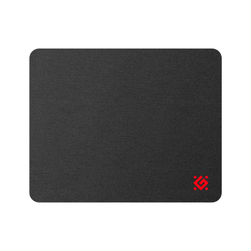 Коврик для мыши Defender Black ONE 200х250х2 черный (1/100)