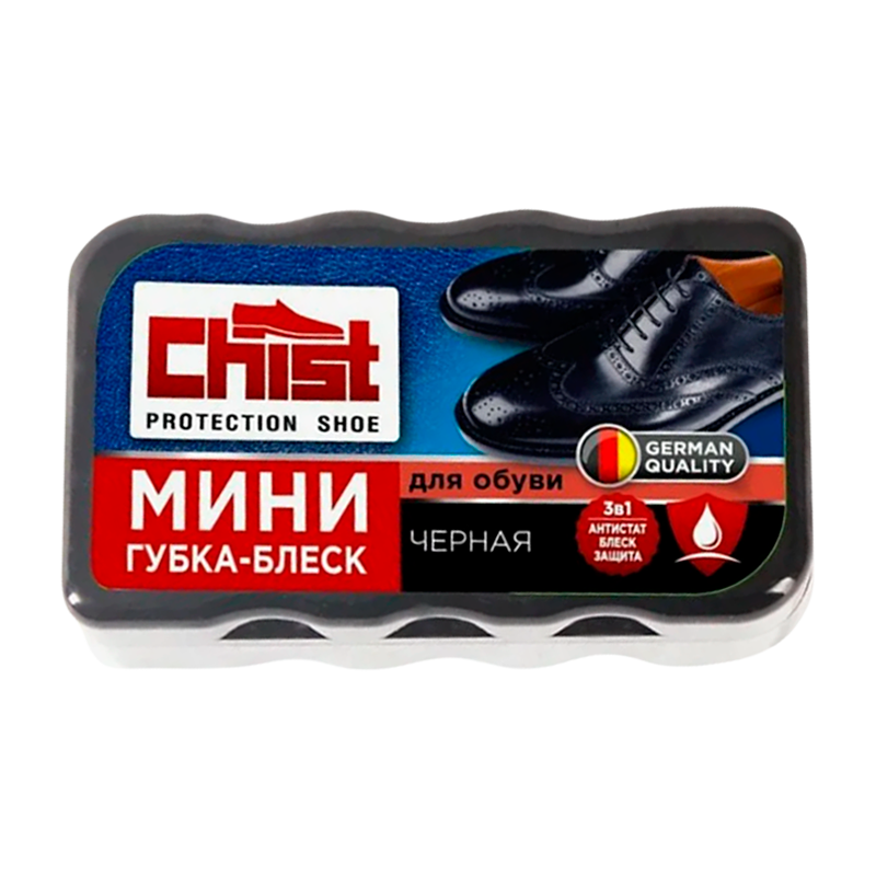Мини-губка CHIST для гладкой кожи черная