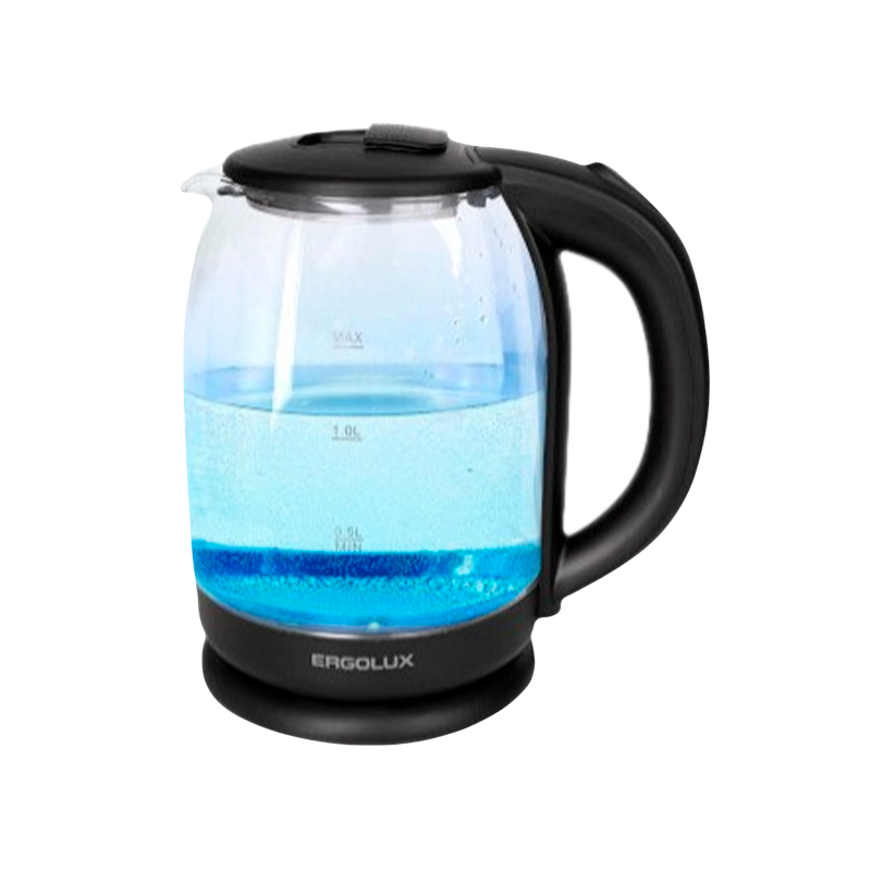 Электрочайник Ergolux ELX-KG05-C02 1600W 1.8л черный (1/12)