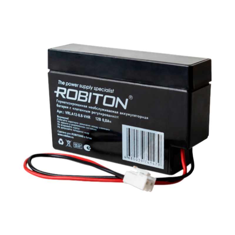 Аккумулятор ROBITON VRLA12-0.8-VHR