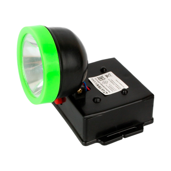 Фонарь налобный Ultraflash LED53762 0.5W 1LED от батареек черный зеленый (1/200)