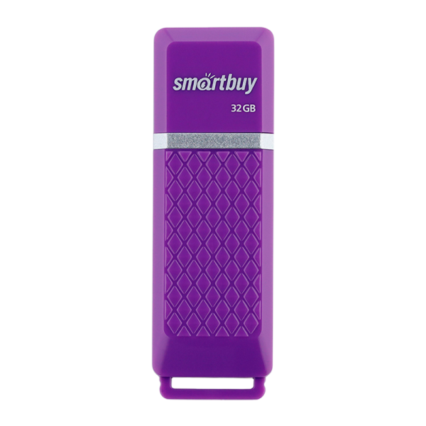 Флеш-накопитель Smartbuy Quartz 32GB USB2.0 пластик фиолетовый