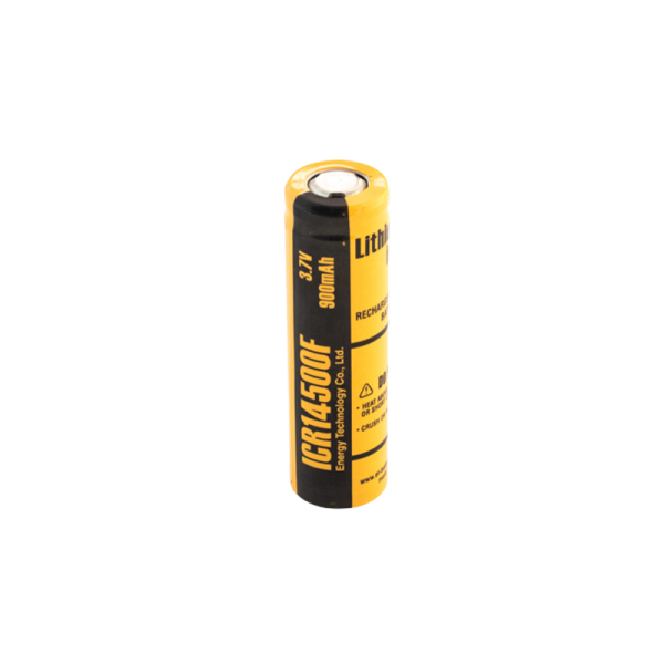 Аккумулятор ET ICR14500F 14.1*50.0, 900mAh, Li-Ion, 1/100/1000