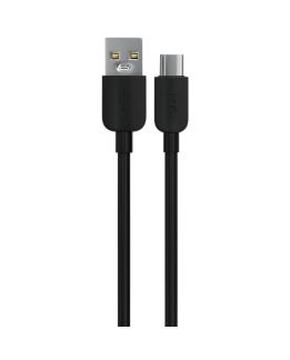 Кабель MORE CHOICE K85as USB (m)-Type-C (m) 1м 6A 66W ПВХ QC3.0 черный (1/20/200)