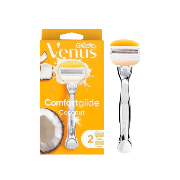 Бритва Gillette Venus&OLAY Coconut 5 лезвий 2 кассеты (1/10)