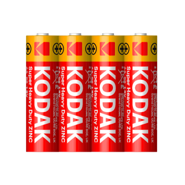 Батарейка Kodak Extra R6 AA Shrink 4 Heavy Duty 1.5V (4/24/576/34560)