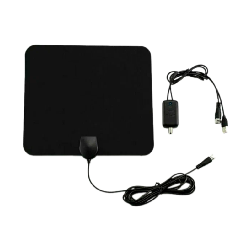 ТВ-Антенна комнатная Вектор AR-118 активная с питанием с усилителем DVB-T/T2 (1/20)