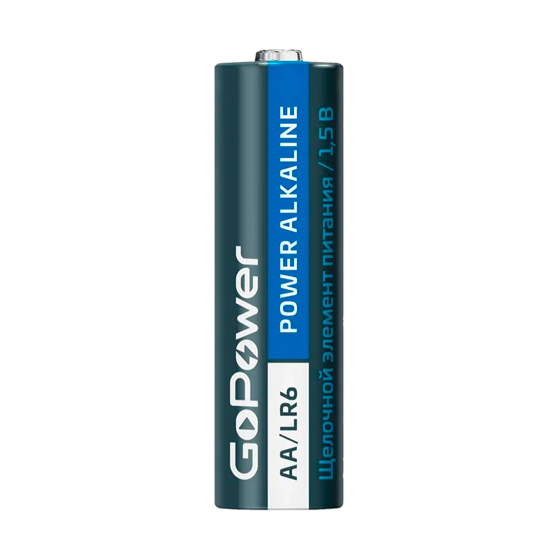 Батарейка GoPower LR6 AA BL2 Alkaline 1.5V (2/24/480)