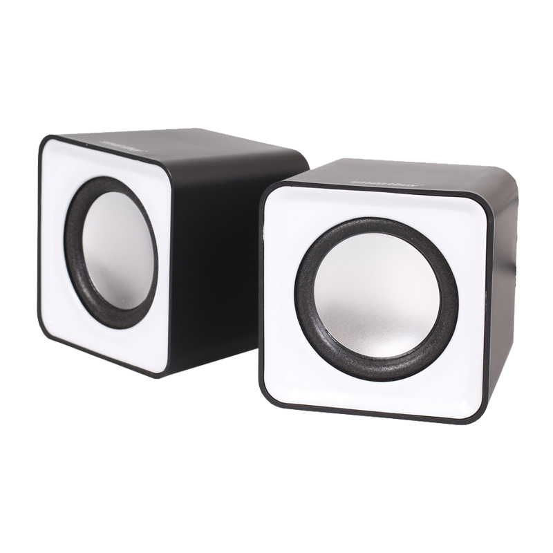 Колонки 2.0 Smartbuy MINI 4W USB+Jack 3.5мм серый (1/80)